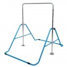 Foldable Children's Horizontal Bar Gymnastics Bar Blue