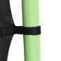 Yellow-Green Guard Pole Stitching Outer Cover Trampoline Straight Leg Mini Round Inner Net