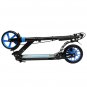 Scooter For Adult&Teens,3 Height Adjustable Easy Folding Double Shock Absorber Blue