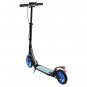 Scooter For Adult&Teens,3 Height Adjustable Easy Folding Double Shock Absorber Blue