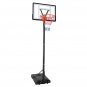 Portable Removable Basketball System Basketball Hoop Teenager PVC Transparent Backboard