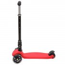 Foldable Three Wheel Scooter Red