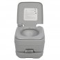 10L Portable Removable Flush Toilet with Double Outlet