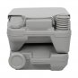 10L Portable Removable Flush Toilet with Double Outlet