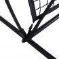 7'*7' Baseball Train Net with Nine Target Frame Black Sleevelet