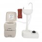 CHH-7701 1020T Portable Removable Outdoor Hand Sink with Portable Toilet