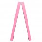 7 Feet Young Gymnasts Cheerleaders Plain Flannelette Training Folding Balance Beam Pink