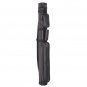 1/2 4-Hole Imitated Leather Pool Cue Case with Handle Black