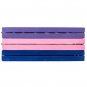 8 Feet Young Gymnasts Folding Balance Beam Purple Plain Flannelette & Purple PVC