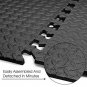 54pcs Home Use Anti-skid Damp-proof Leaf Pattern Environmental Protection EVA Ground Mat Health Mat