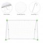6' x 4' Soccer Goal Training Set with Net Buckles Ground Nail Football Sports