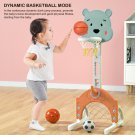 Basketball Hoop Set Stand, Kids 3-in-1 Sports Activity Center