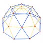 Kids Climbing Dome Jungle Gym - 10 ft Geometric Playground Dome Climber Play Center