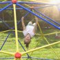 Kids Climbing Dome Jungle Gym - 10 ft Geometric Playground Dome Climber Play Center