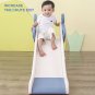 Children\'s Folding Slides with Stairs,Outdoor Small Children\'s Slide Toys Multifunctional Toys