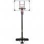 Portable Basketball Hoop System Height Adjustable Basketball Stand for Teens Adults Indoor