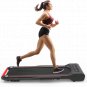 Under Desk Walking Pad Treadmill Foldable with Handlebar Remote Control