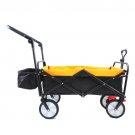 Folding wagon Collapsible Outdoor Utility Wagon, Heavy Duty Folding Garden Portable Hand Cart