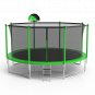 14FT Trampoline for Kids with Safety Enclosure Net, Ladder , Spring Cover Padding