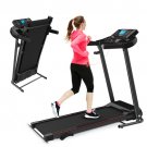 Folding Treadmill with Manual Incline, Fitness Workout Exercise Machine w/Wireless Bluetooth