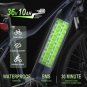 E27179 Elecony Electric 27.5" Adults Bike, Removable Hidden 36V 10Ah Lithium Battery 350W