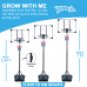 Portable Basketball Hoop Stand w/Wheels for Kids Youth Adjustable Height 5.4ft