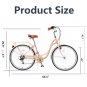 Ladys Bike, 7 Speed, Steel Frame, Multiple Colors