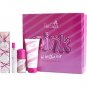 Pink Sugar Aquolina Edt 3.4 Oz & Shimmering Perfume Roll-on 1.7 Oz & Shower Gel 3.4 Oz...