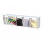 Deflecto 20503OP Interlocking Multi-Bin Storage Organizer (5 Bins)
