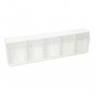 Deflecto 20503OP Interlocking Multi-Bin Storage Organizer (5 Bins)
