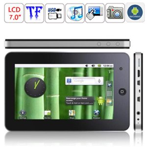 Android 2.2 Freescale iMX515 ARM Cortex A8 512M Memory 8GB HDD  WIFI GPS Capacitive 7" Tablet PC