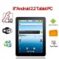 Android 2.2 OS 8 Inch Touch Screen Tablet PC with Freescale Cortex A8 Chip,512MB RAM, 4GB HDD