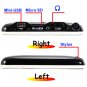 5 Inch Touch Screen Super Slim GPS Portable Navigation System with Bluetooth AV-in