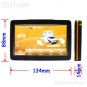 5.0" TFT 400MHZ WinCE 6.0 Core GPS Navigator with 2GB SD Card