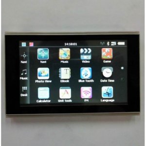 5 Inch Car GPS Navigation MP3 MP4 Bluetooth Map AV IN + 2GB SD