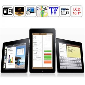 9.7 Inch Android 2.2 VIA 8650 800MHZ CPU, 256MB RAM, 2GB HDD WIFI 3G Tablet PC
