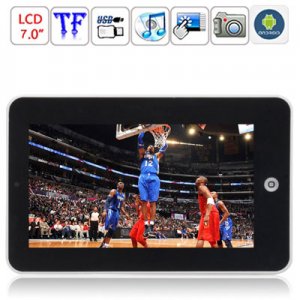 7.0 Inch Resistive Touch Screen WIFI 3G VIA 8650 800MHZ CPU Google Android 2.2 Tablet PC