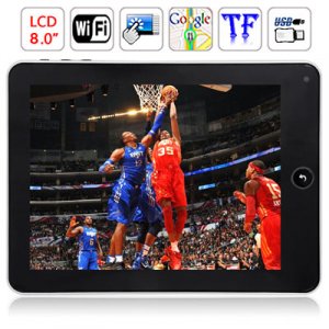 Android 2.2 (Flash10.1) VIA8650 800MHz 512M RAM 4GB WIFI 3G 8 Inch Tablet PC