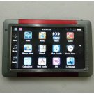 5 Inch Car GPS Navigation System MP3 MP4 FM Transmitter Bluetooth A/V In MAP with 2GB MicroSD