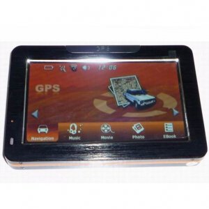 4.3 Inch Car GPS Navigation System with MP3 MP4 MAP FM Transmitter + 2GB SD Card