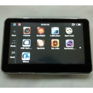 4.3 Inch Car GPS Navigation System MP3 MP4  Maps With 4GB Memory