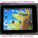 8 Inch Touch Screen VIA8650 800MHz CPU Android 2.2 WiFi Camera Tablet PC