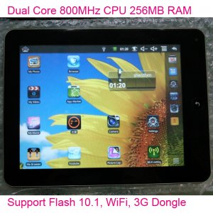8 Inch Touch Screen VIA8650 800MHz CPU Android 2.2 WiFi Camera Tablet PC