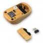 Wireless Bamboo Keyboard With 108 Keys + Mouse + USB Dongle Kit - WT3Q108