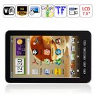 7 inch LCD Touch Screen Andriod2.1 TCC8902 720MHz 256M 4GB WIFI 3G GPS Tablet PC