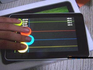 New Wopad Android 2.1 Tablet with 5 Points Multi Touch Capacitive Screen, Rockchip 2818 CPU