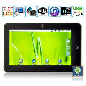 Android 2.2 Tablet PC-7 inches TFT Capacitive Multi-touch LCD-M7009