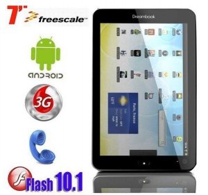 Dreambook W7 Cortex a8 Android 2.2 Capacitive Tablet PC with 3G, WIFI, GPS, Phone Calling