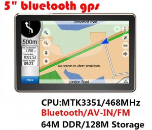 5 Inch Gps Navigation System 5656