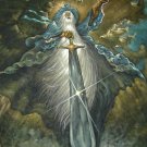 ORIGINAL GANDALF / LORD OF RINGS THE  FINE ART PAINTING
